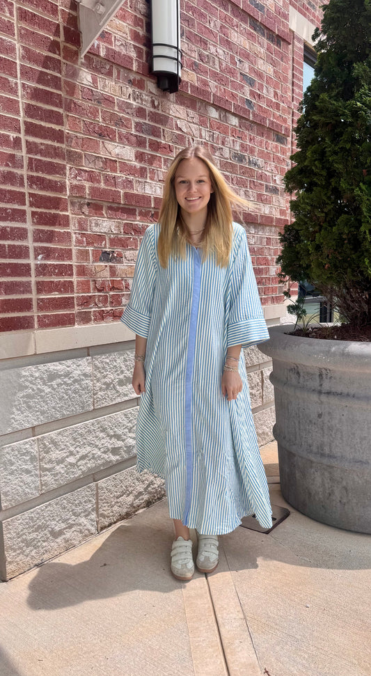 Feeling Blue Maxi Dress