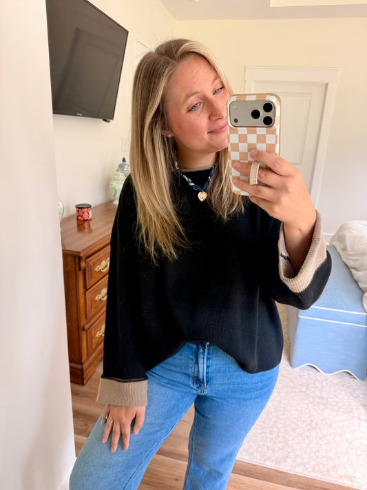 Two tone Sweater