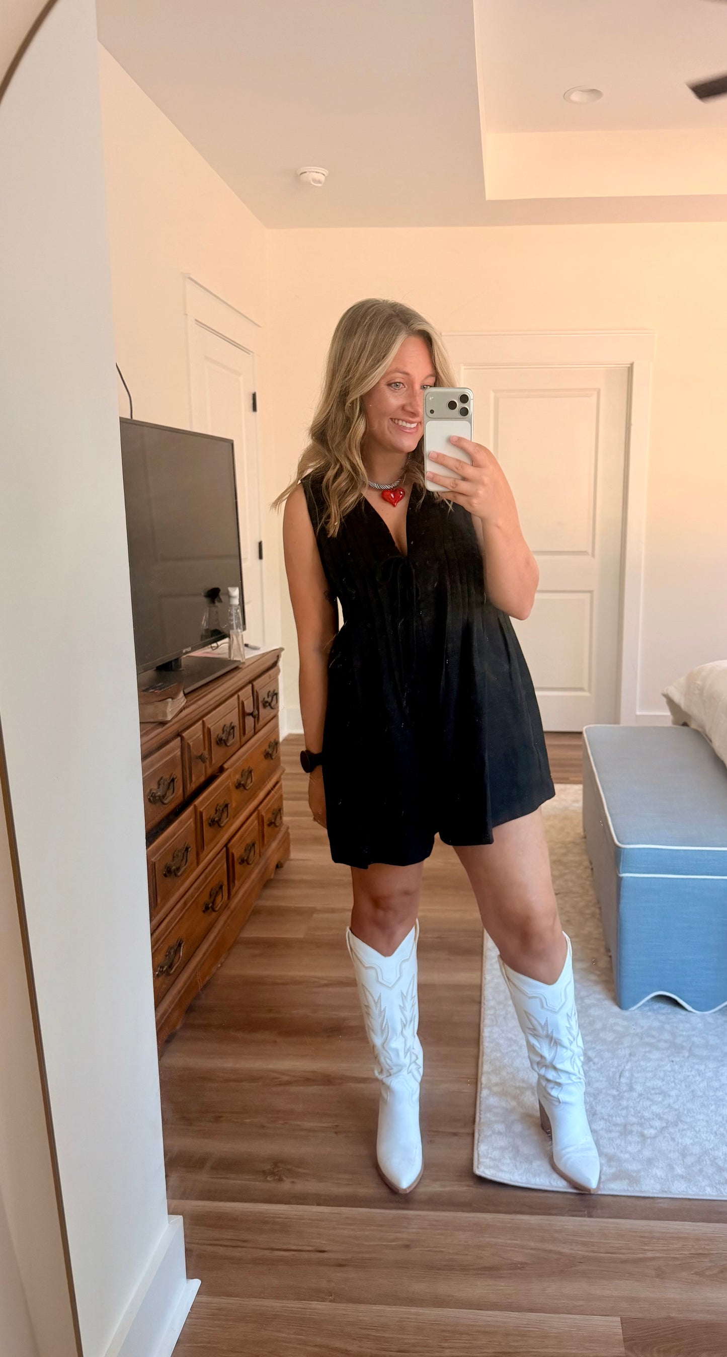 Between the Hedges Romper