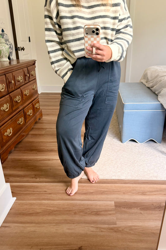 Navy Joggers