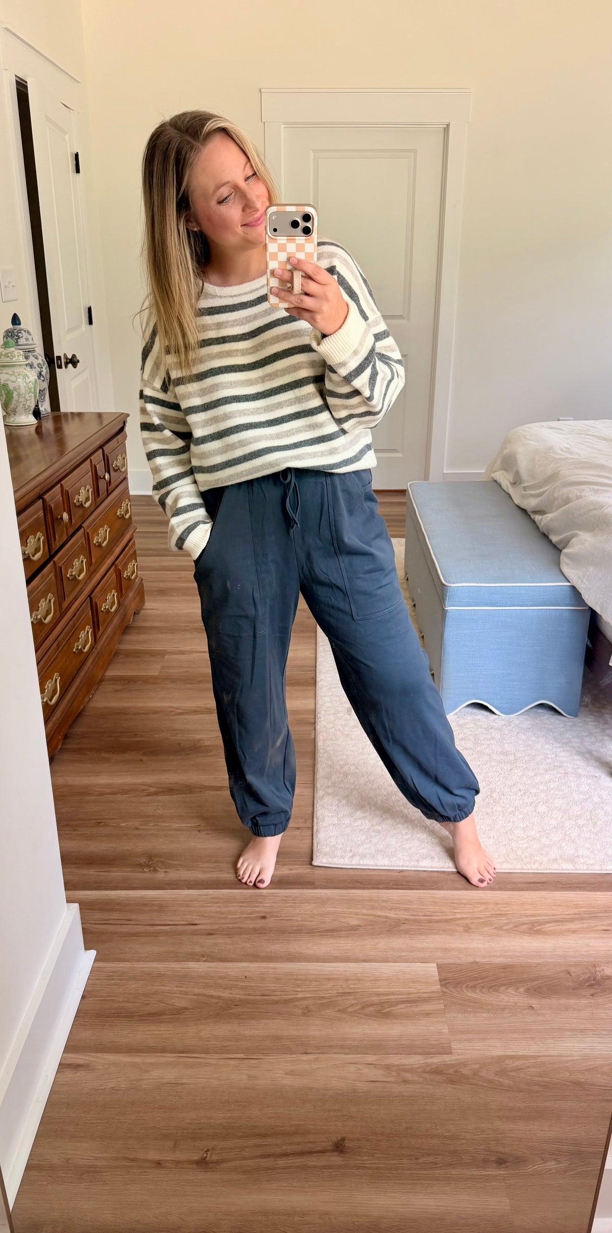 Navy Joggers