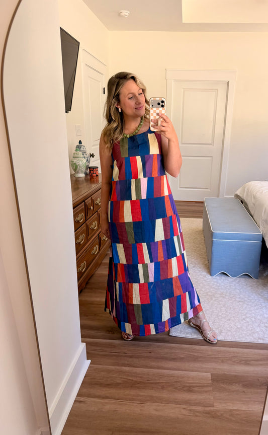 Bold Block Dress