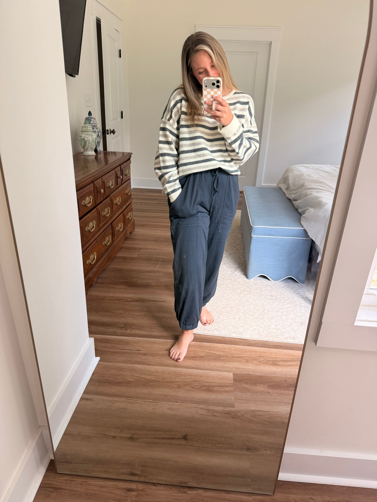 Navy Joggers
