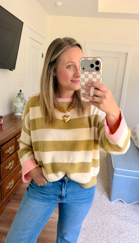 Watermelon Stripped sweater