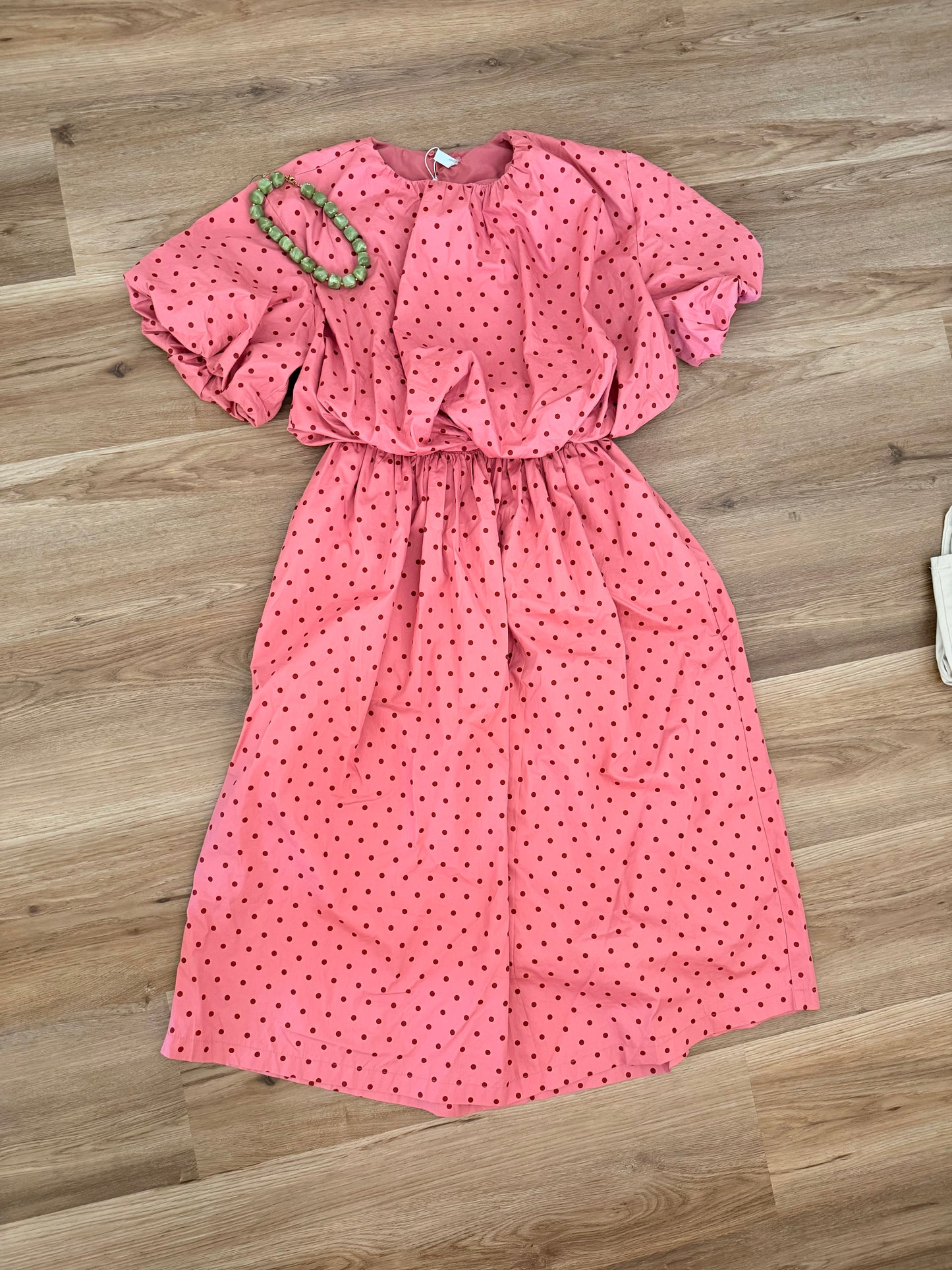 Polka Dot maxi skirt