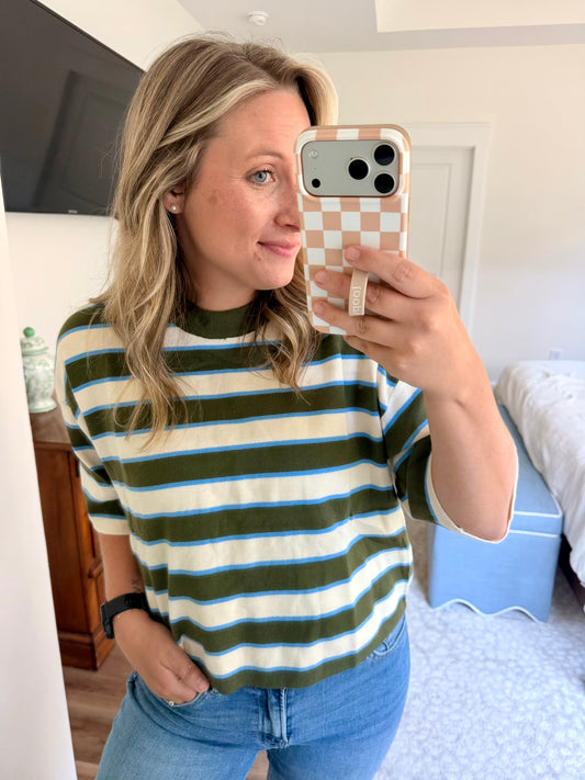 Basic stripped tee