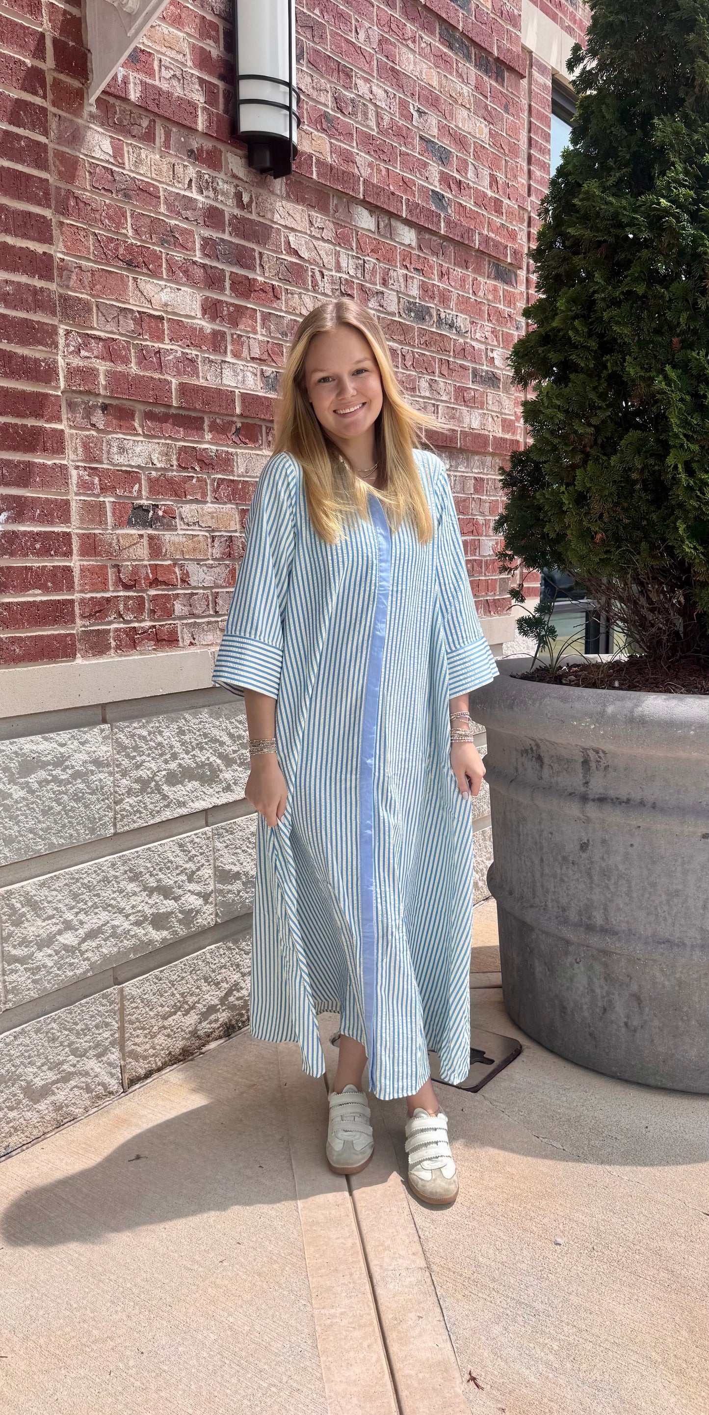 Feeling Blue Maxi Dress