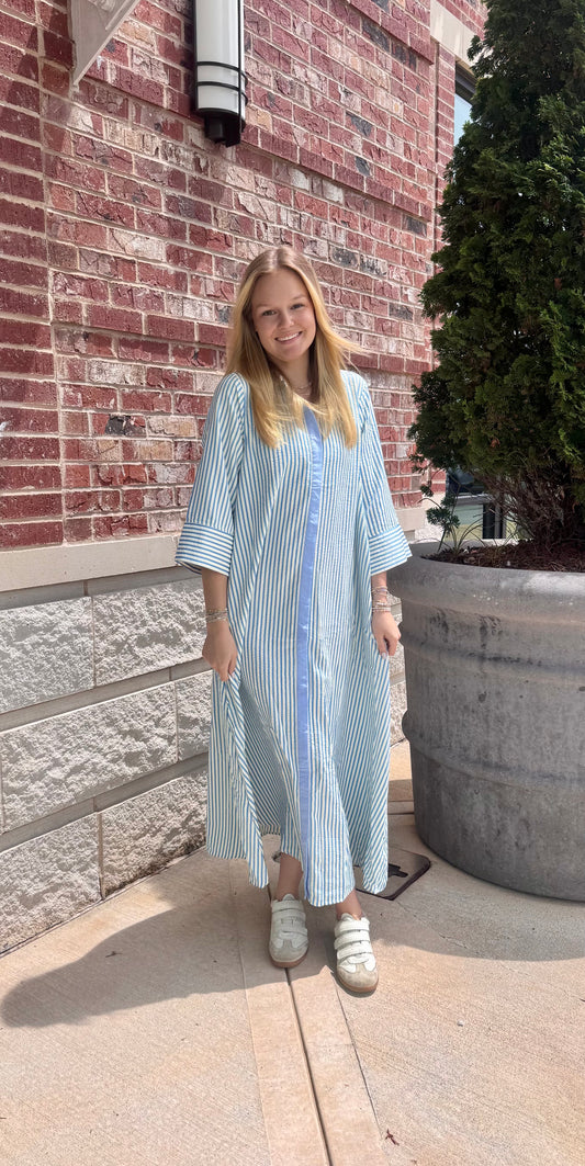 Feeling Blue Maxi Dress