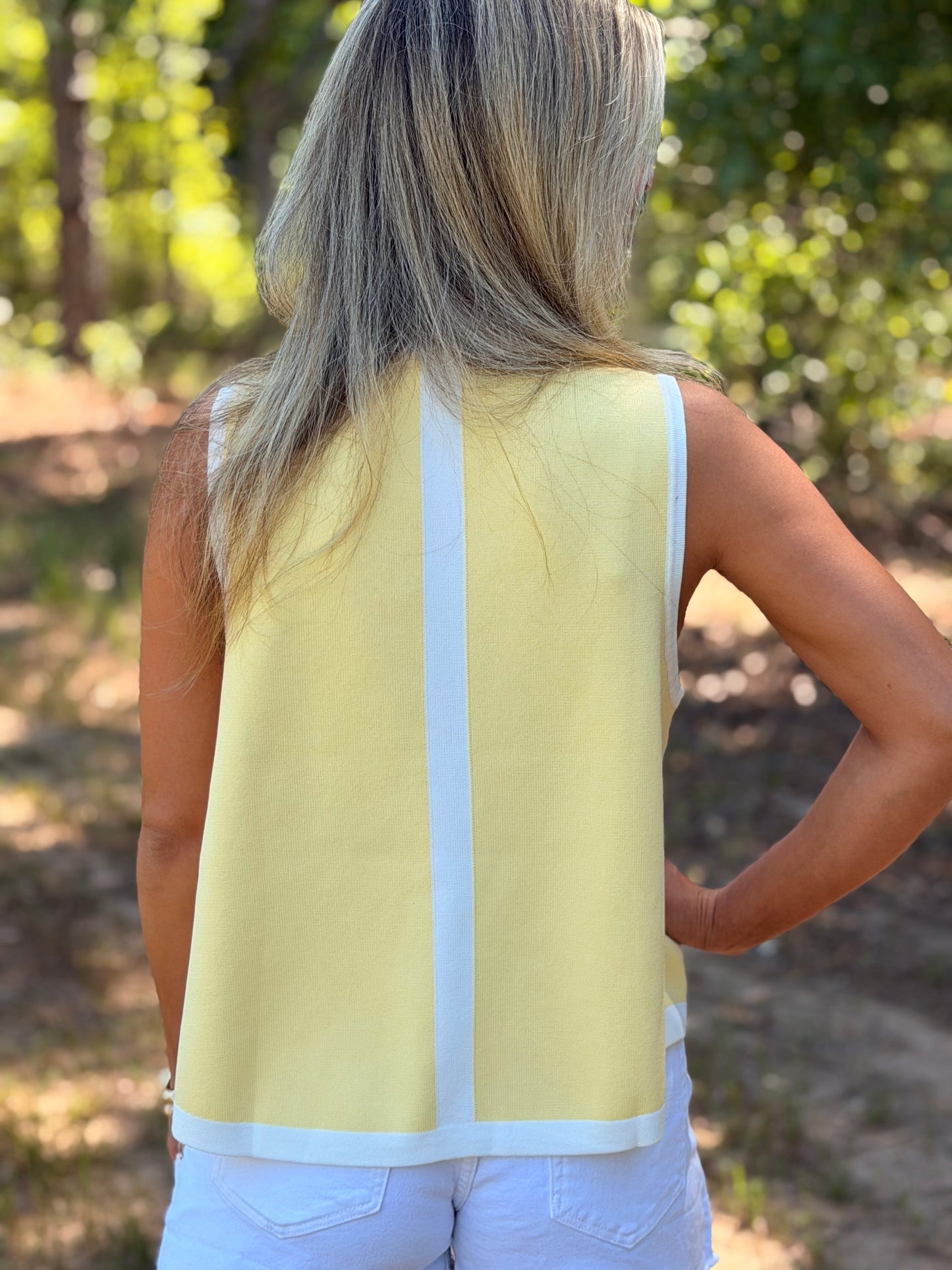 Butter yellow tank