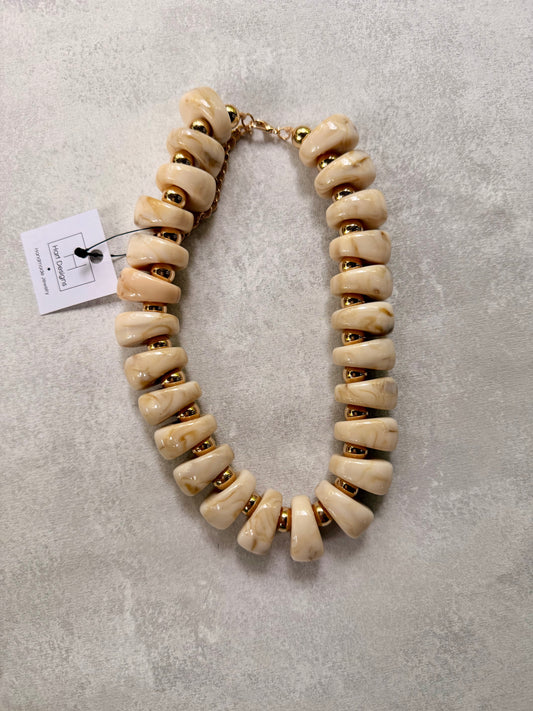 Hart Designs Statement Necklace- Neutral