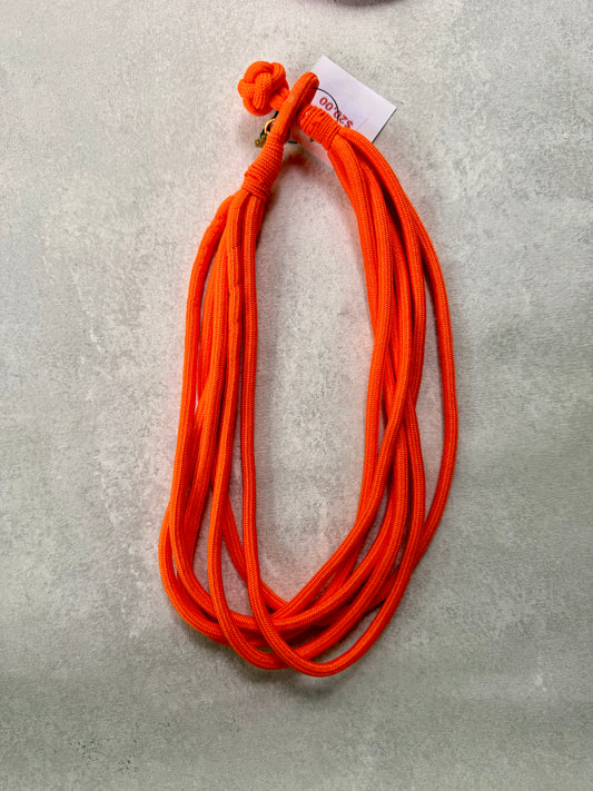 Hart Design Rope Necklace- Orange