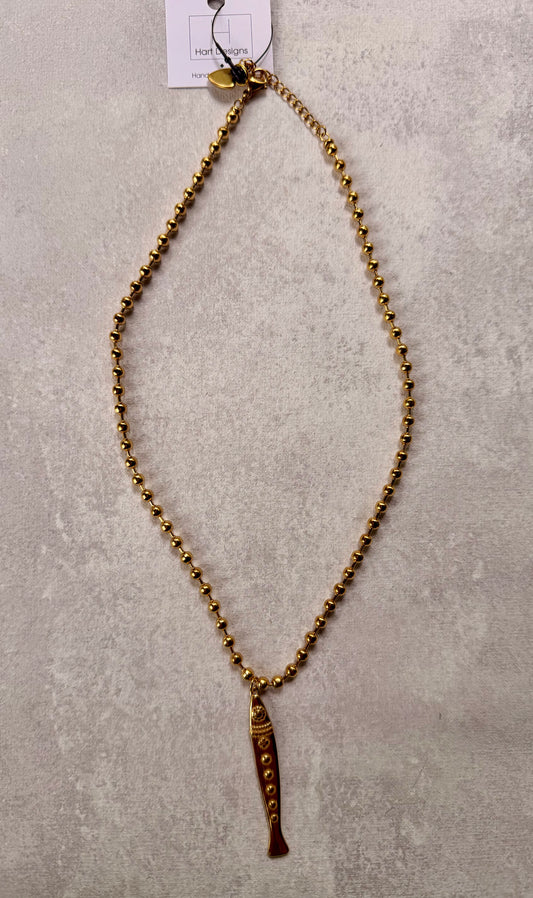 Hart Designs Gold Fish Necklace