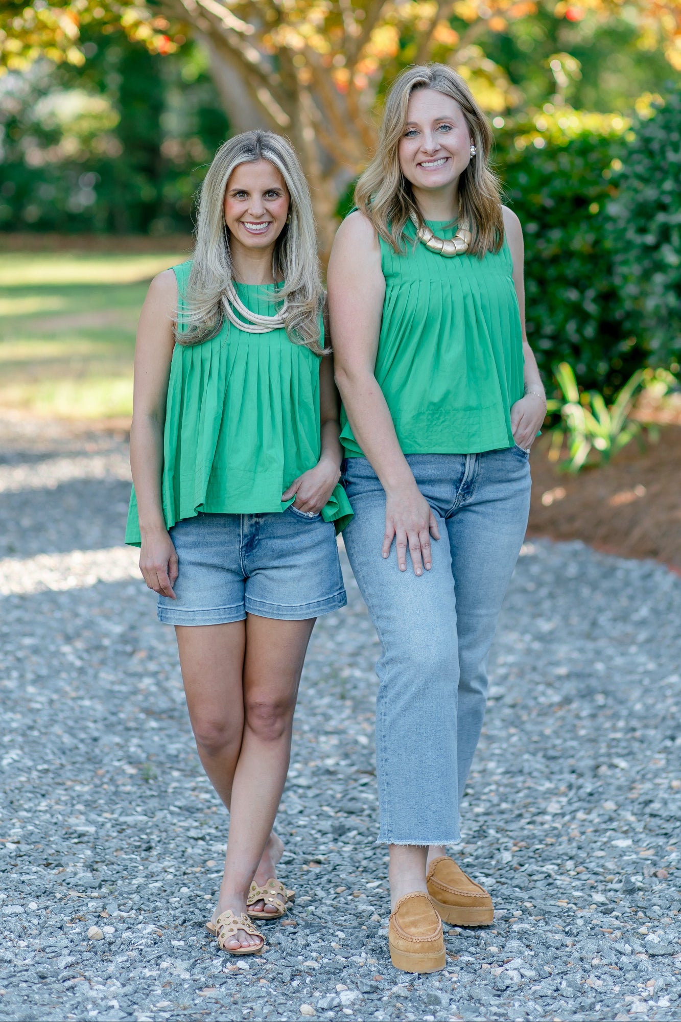 Pleated Tank Top