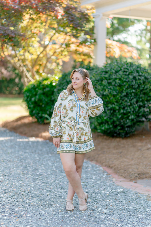 Floral Romper